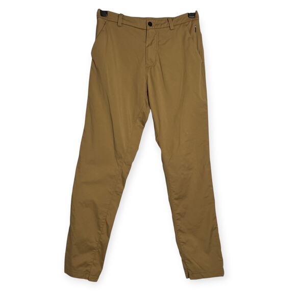 Lululemon ABC Pant MENS 30 x 30 Brown Lightweight Canvas Chino - Picture 1 of 13